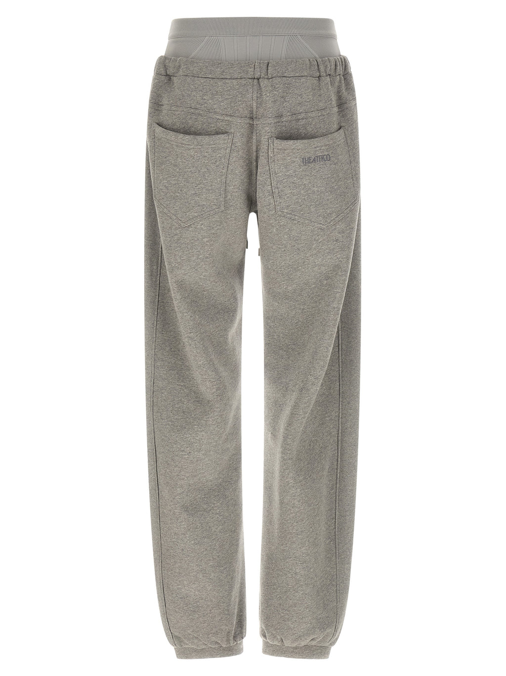 Gray Cotton Joggers (Workout Pants)