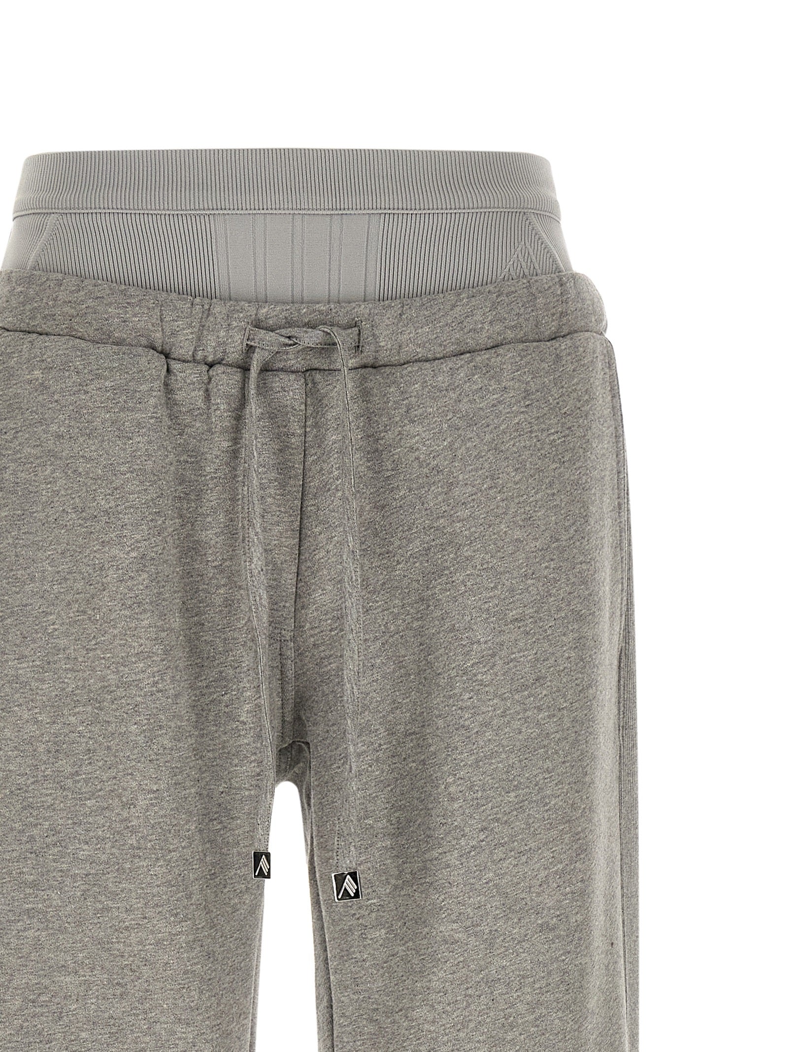 Gray Cotton Joggers (Workout Pants)