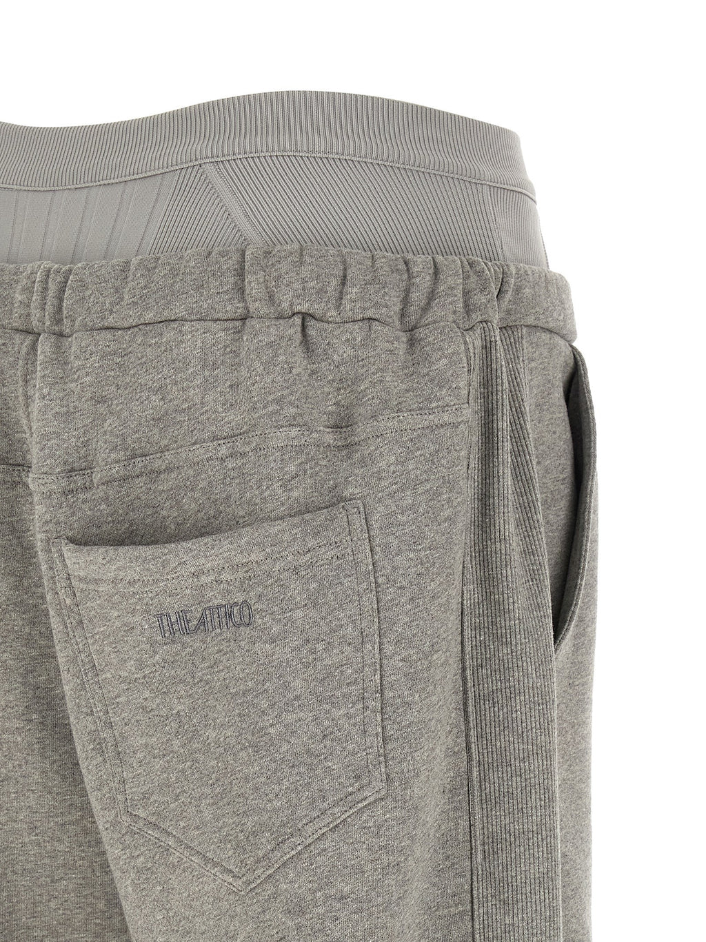 Gray Cotton Joggers (Workout Pants)