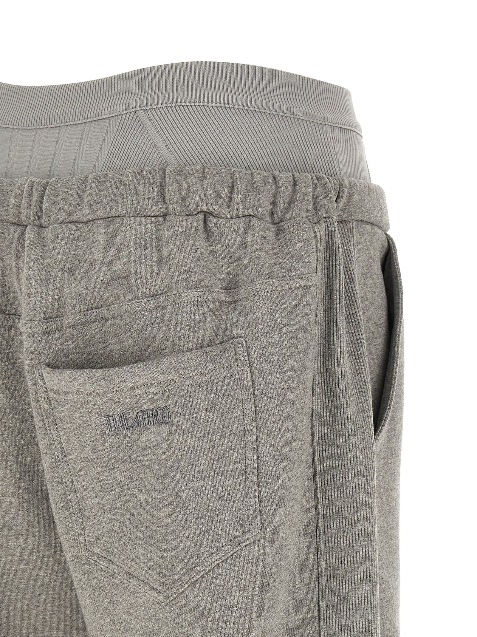 Gray Cotton Joggers (Workout Pants)