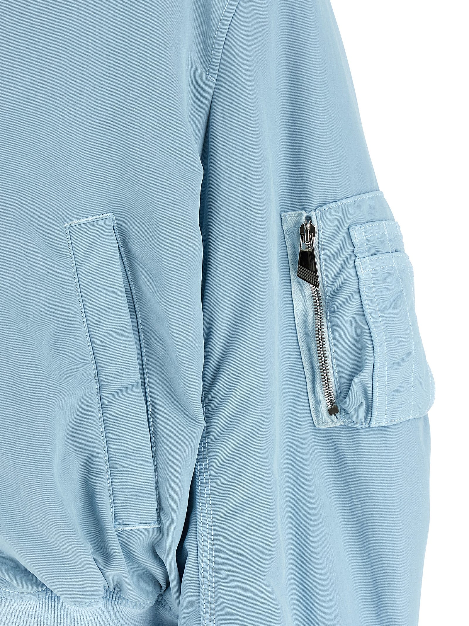 Blue Polyamide Bomber