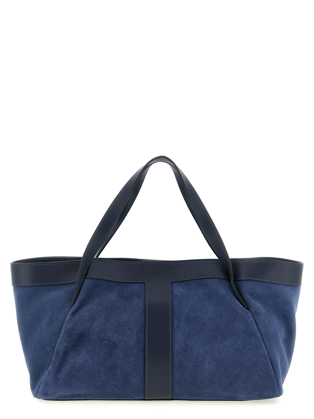 Blue Polyethylene Shoulder Bag