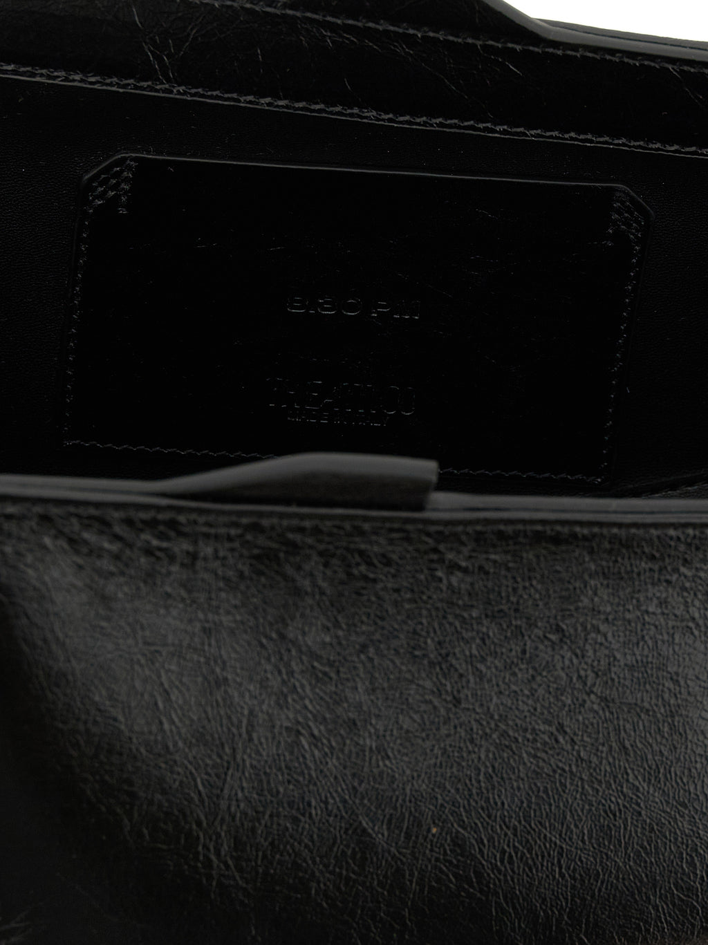 Black Calfskin Clutch Bag