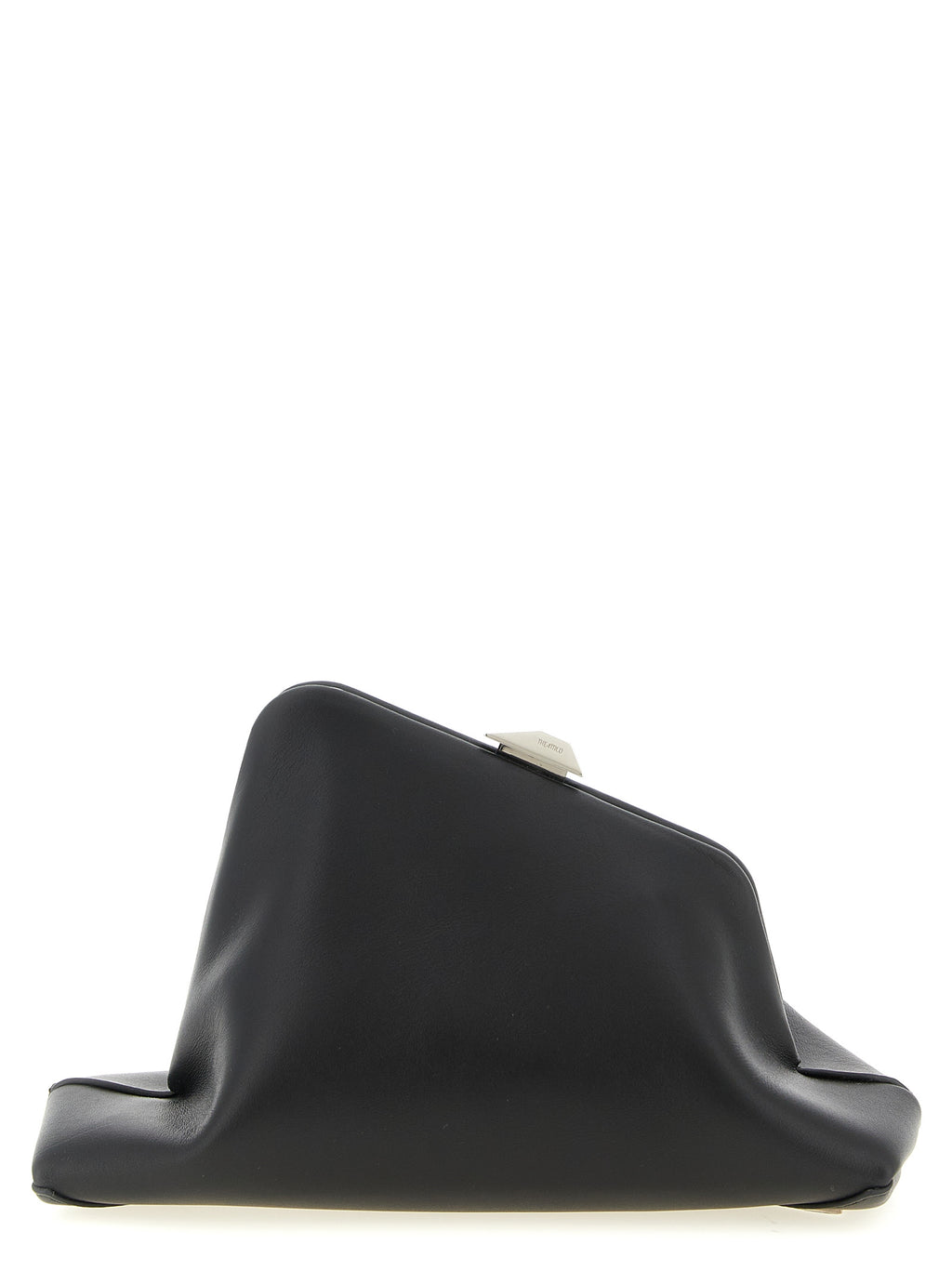 Black Calfskin Clutch Bag