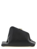Black Calfskin Clutch Bag