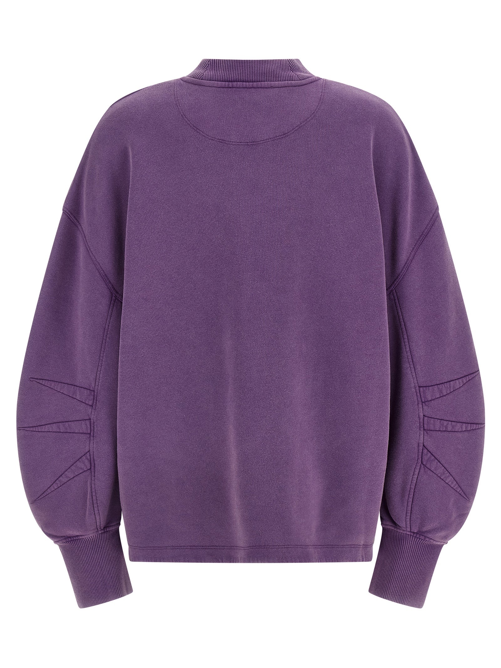 Purple Cotton Sweatshirt