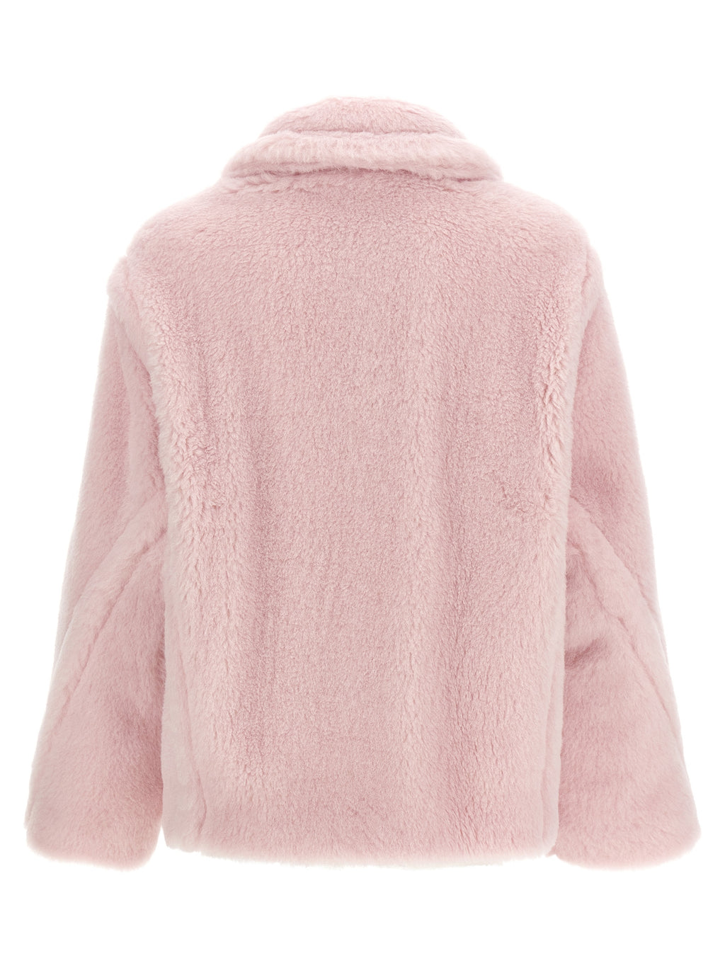 Multicolor Alpaca Leather Coat
