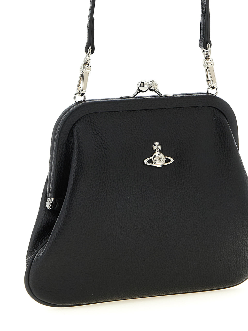 Black Polyethylene Clutch Bag