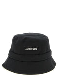 Black Cotton Bucket Hat