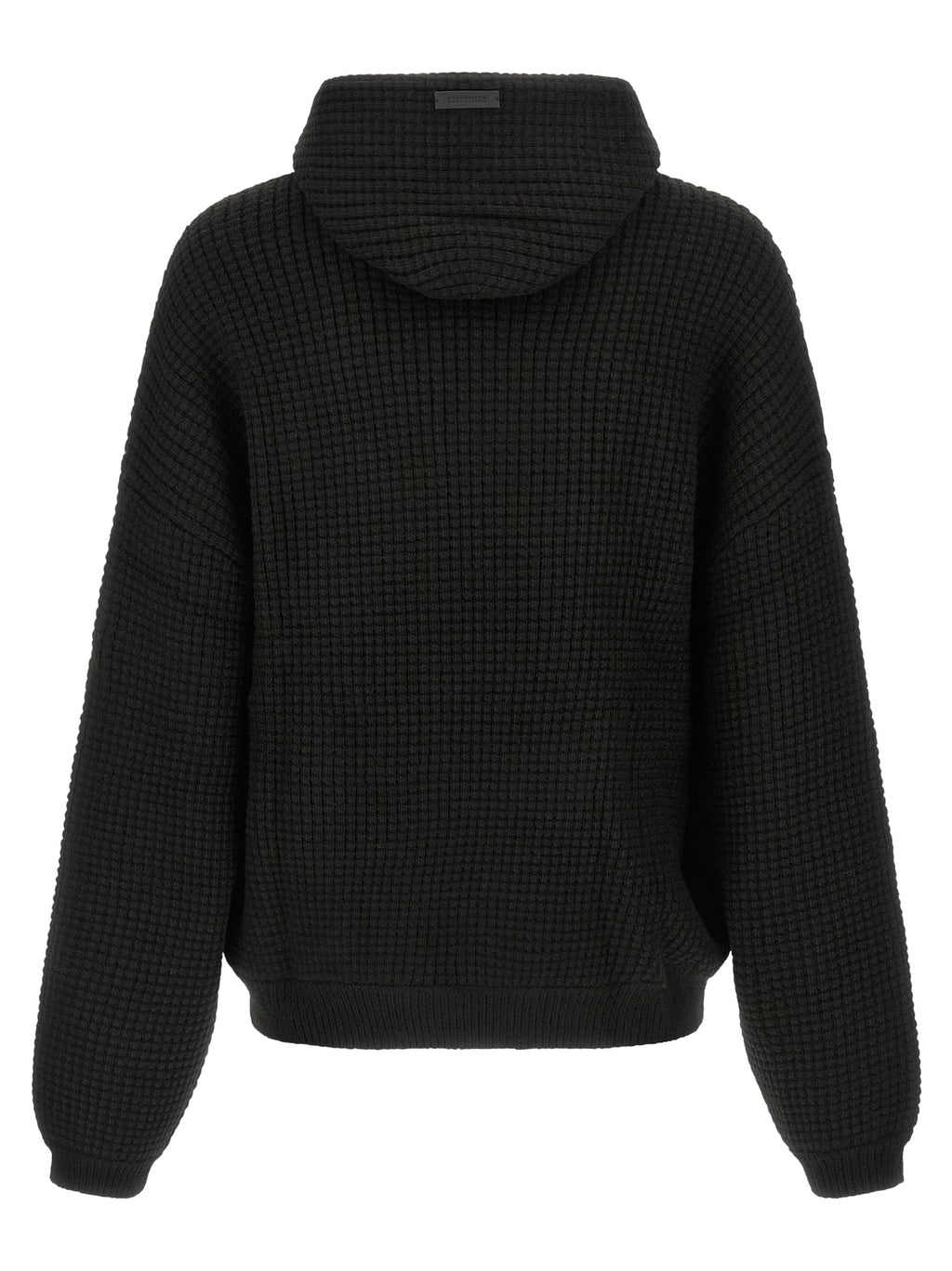 Black Polyester Sweatshirt