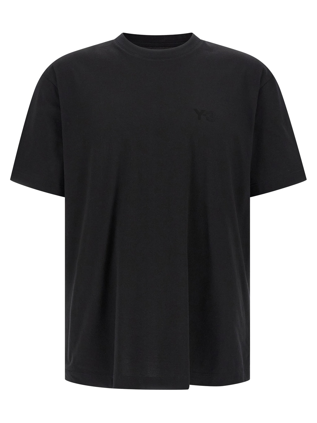 Y-3 Black Cotton T-Shirt
