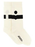 Beige Cotton Socks