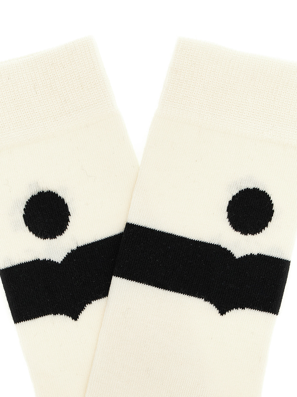 Beige Cotton Socks