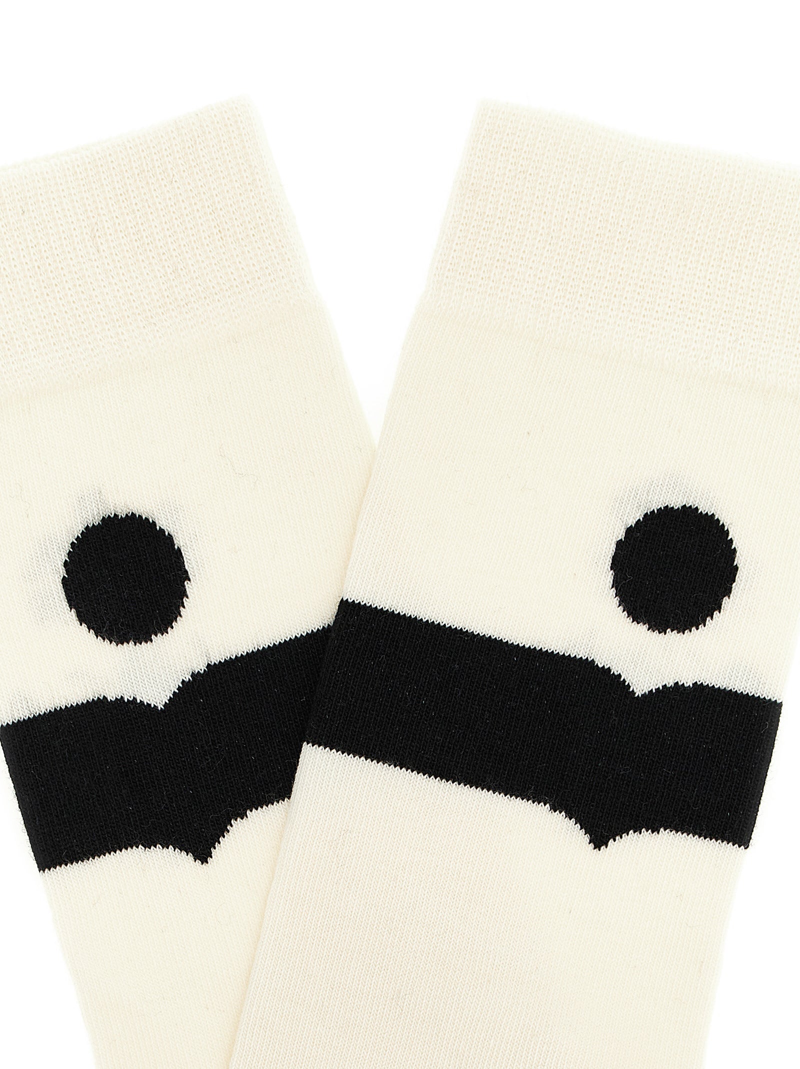 Beige Cotton Socks
