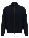 Blue Cotton Cardigan