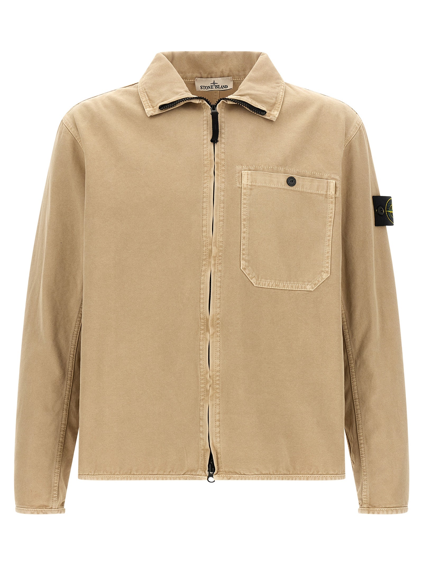 Beige Cotton Blouse