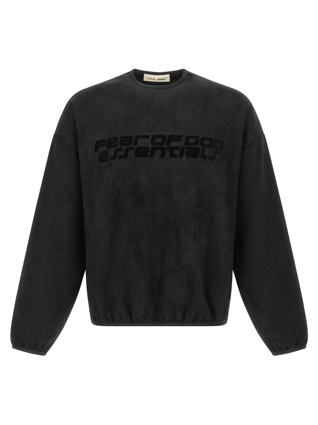 Black Polyester Sweatshirt