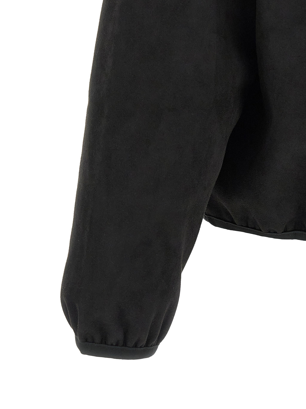 Black Polyester Sweatshirt