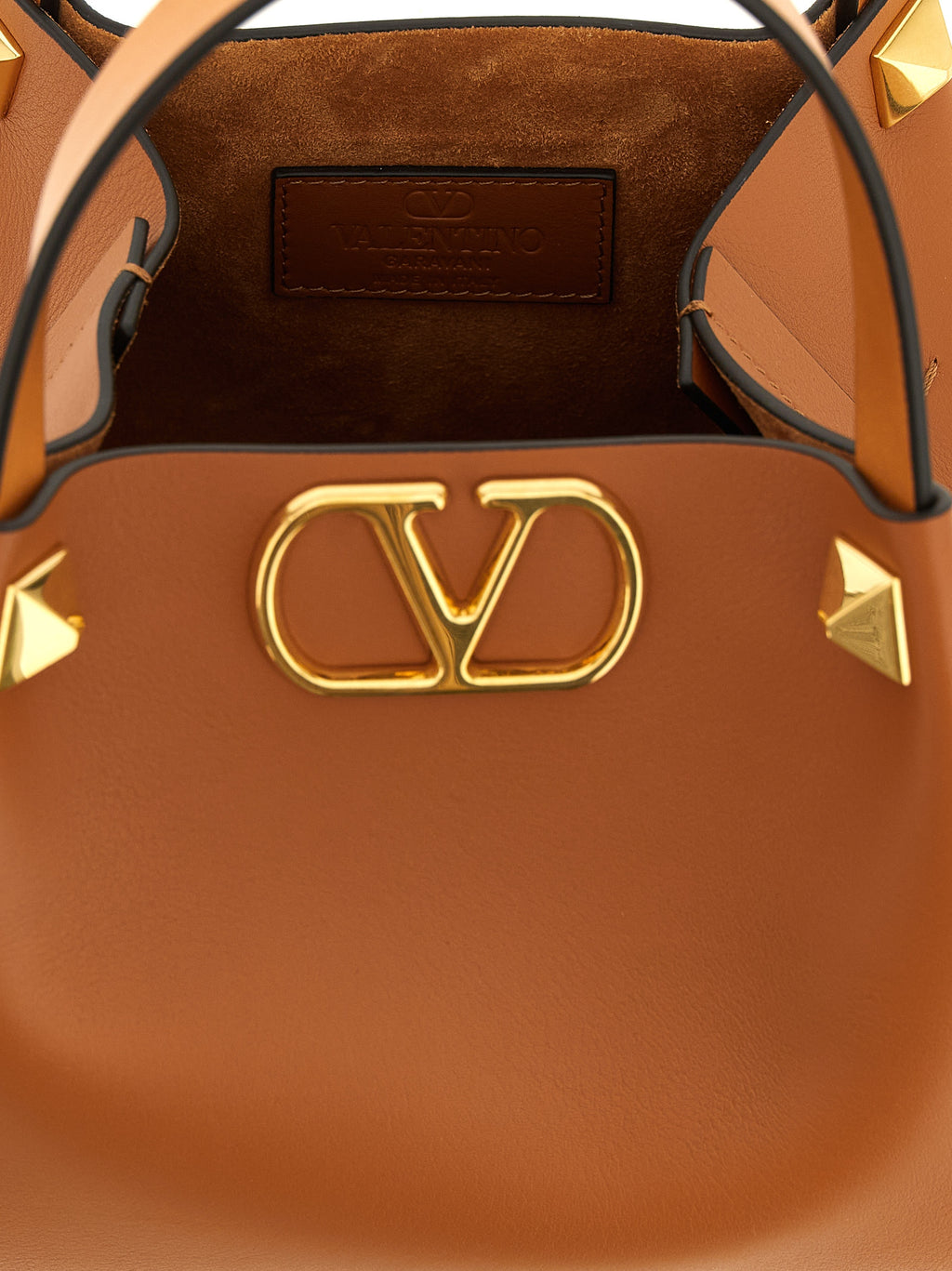 Brown Calfskin Tote Bag