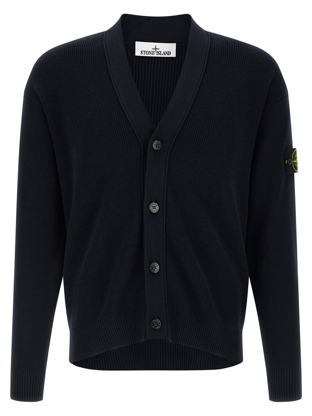 Blue Cotton Cardigan