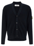 Blue Cotton Cardigan