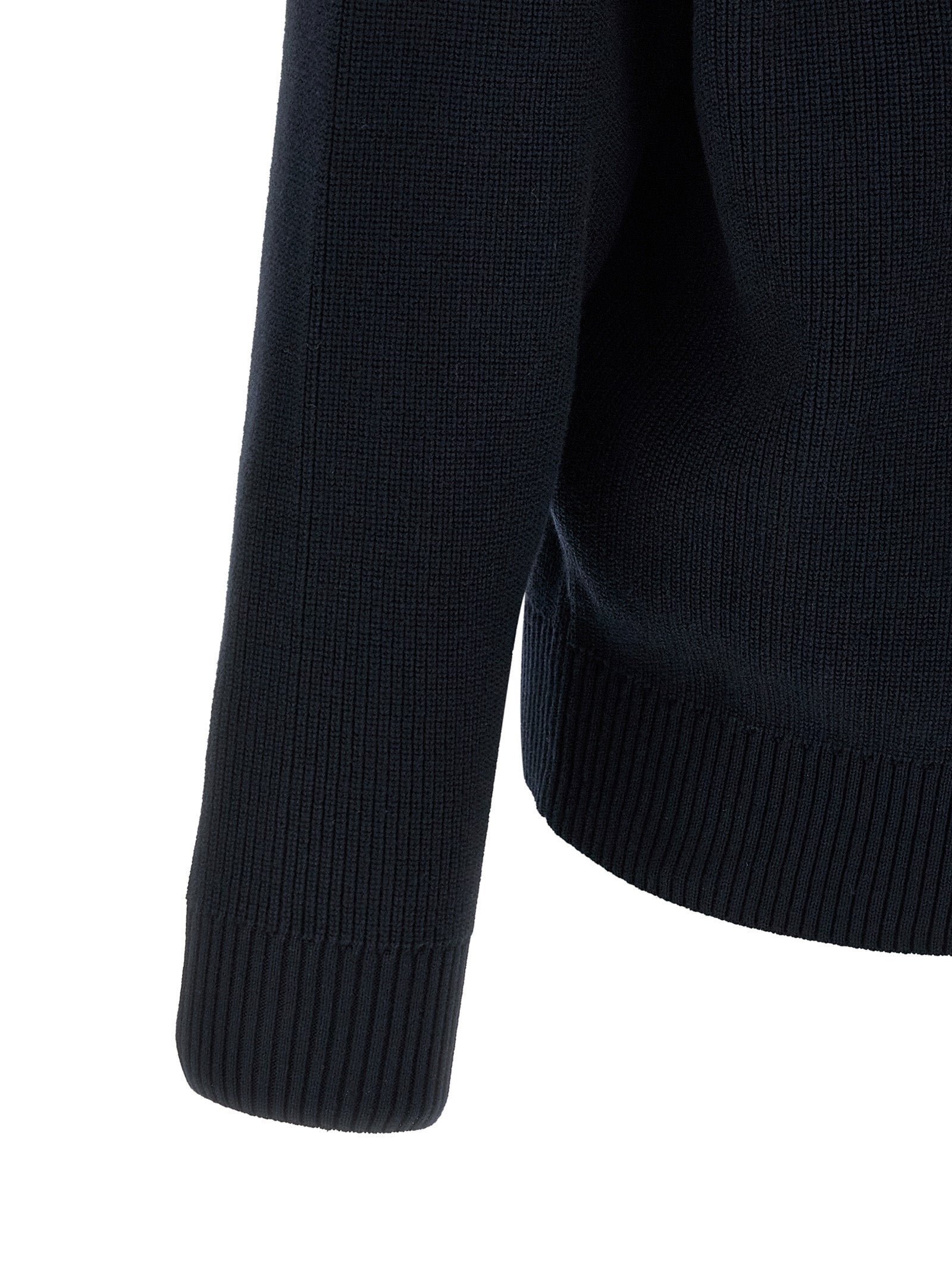 Blue Cotton Cardigan