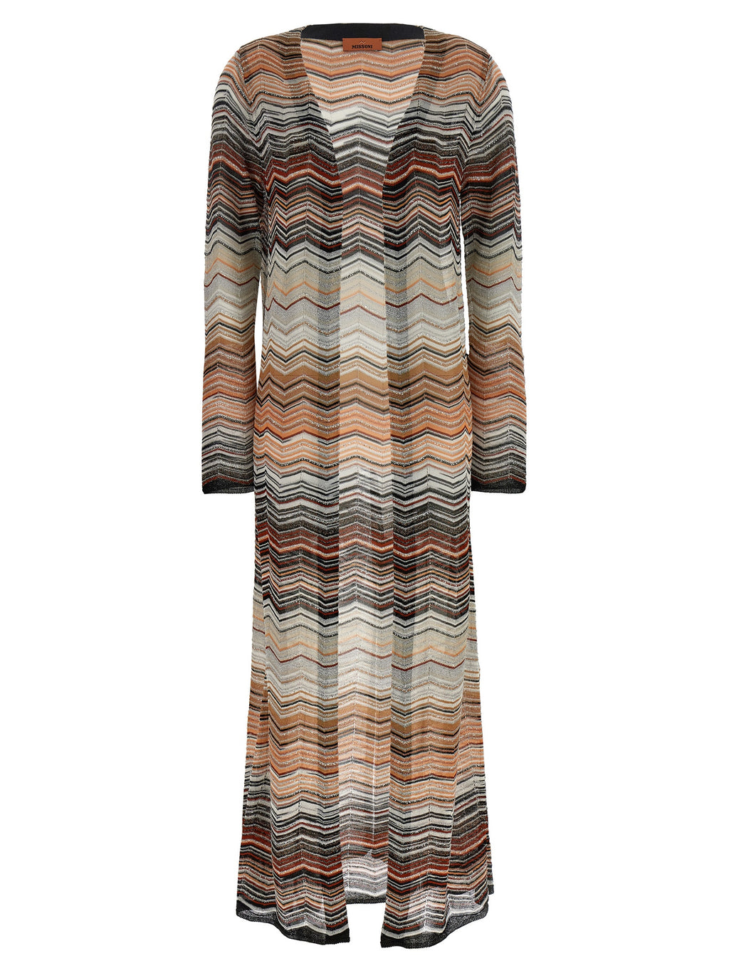 Multicolor Viscose Cardigan