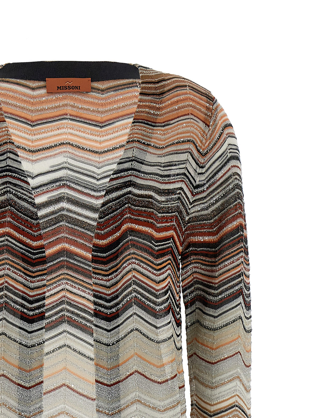 Multicolor Viscose Cardigan