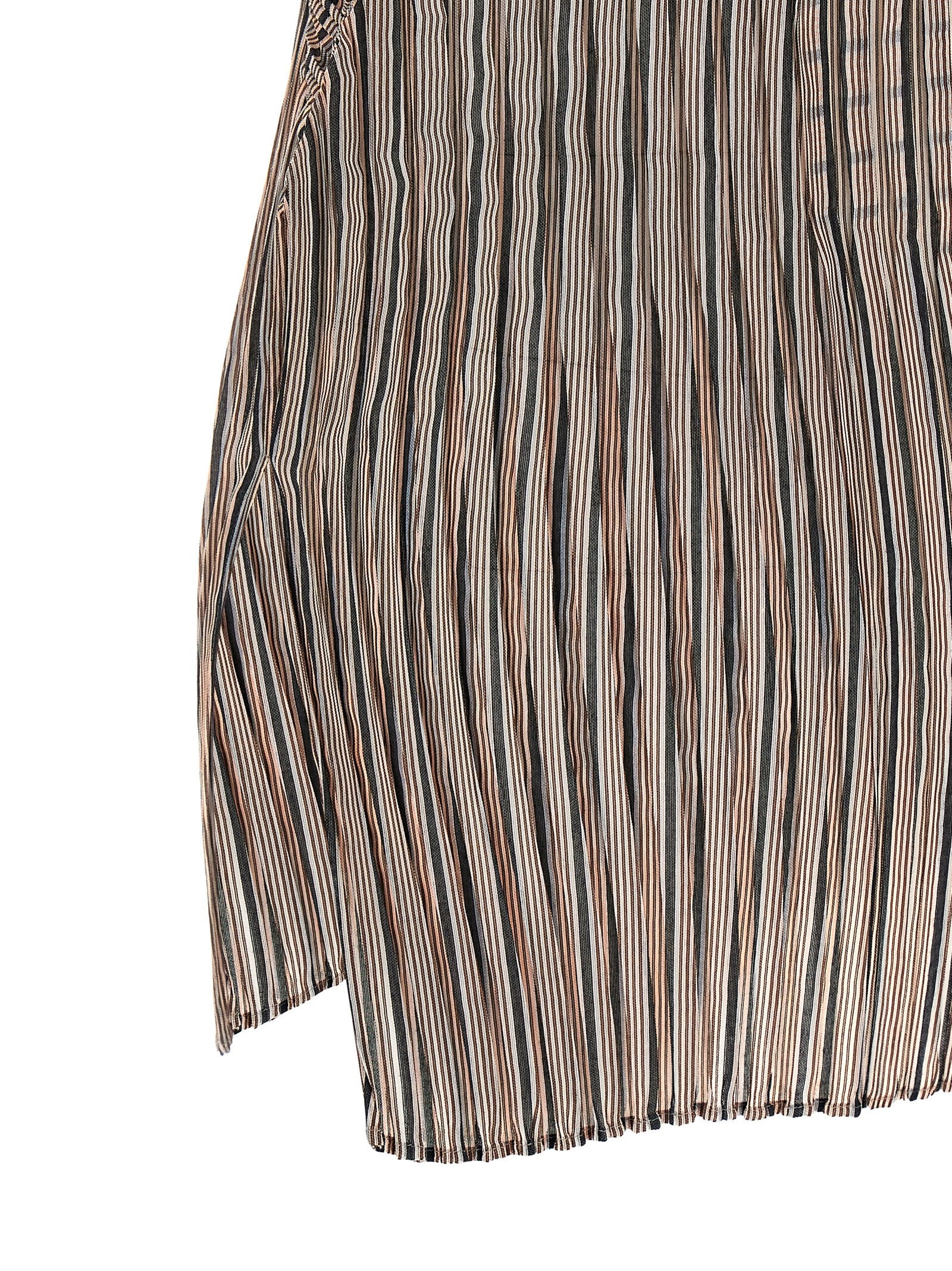 Brown Polyester Blouse