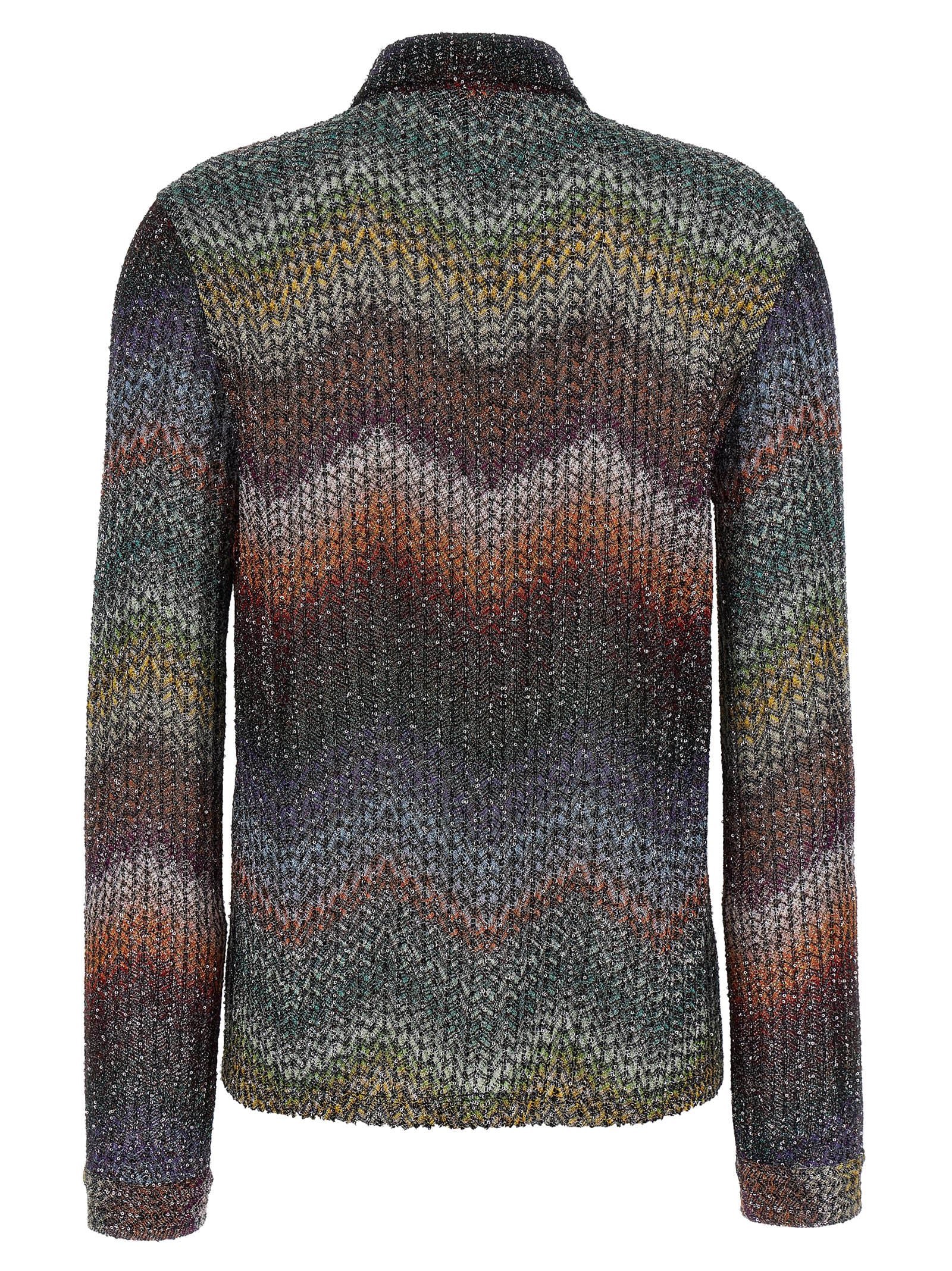 Multicolor Viscose Blouse