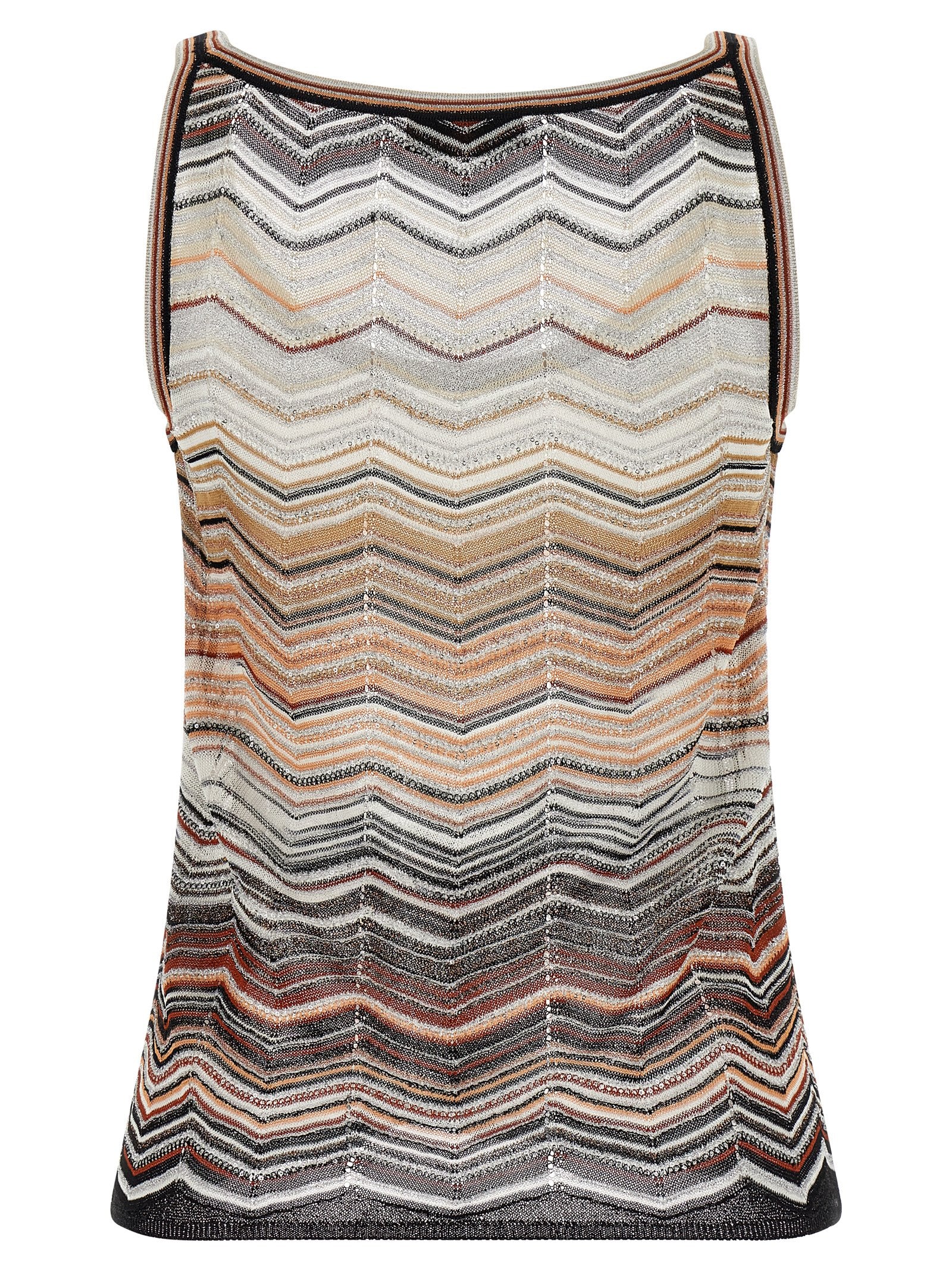 Multicolor Viscose Tank Tops