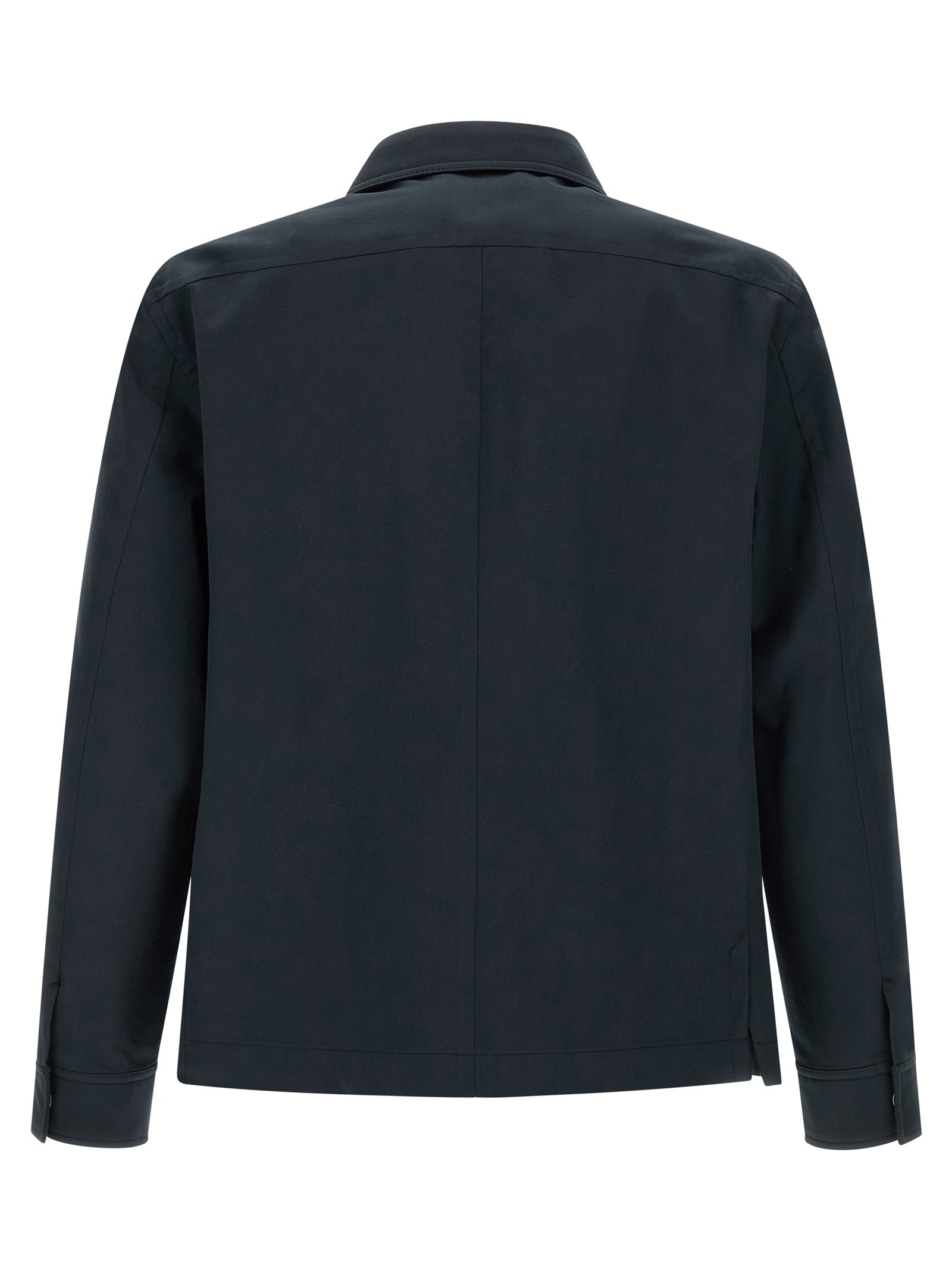 Blue Cotton Blouse