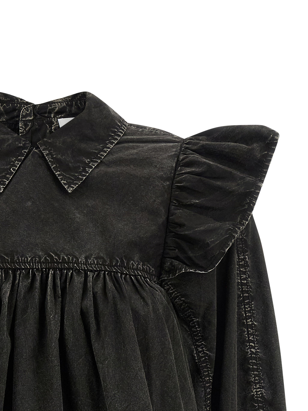 Black Organic Cotton Blouse
