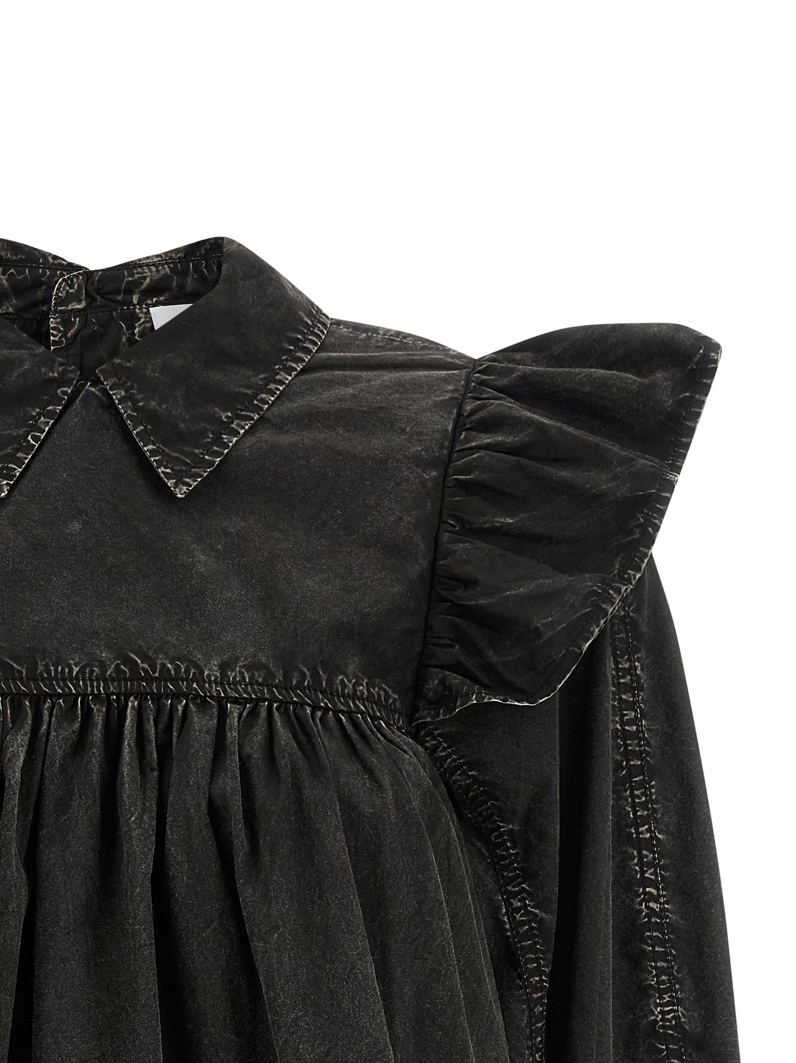Black Organic Cotton Blouse