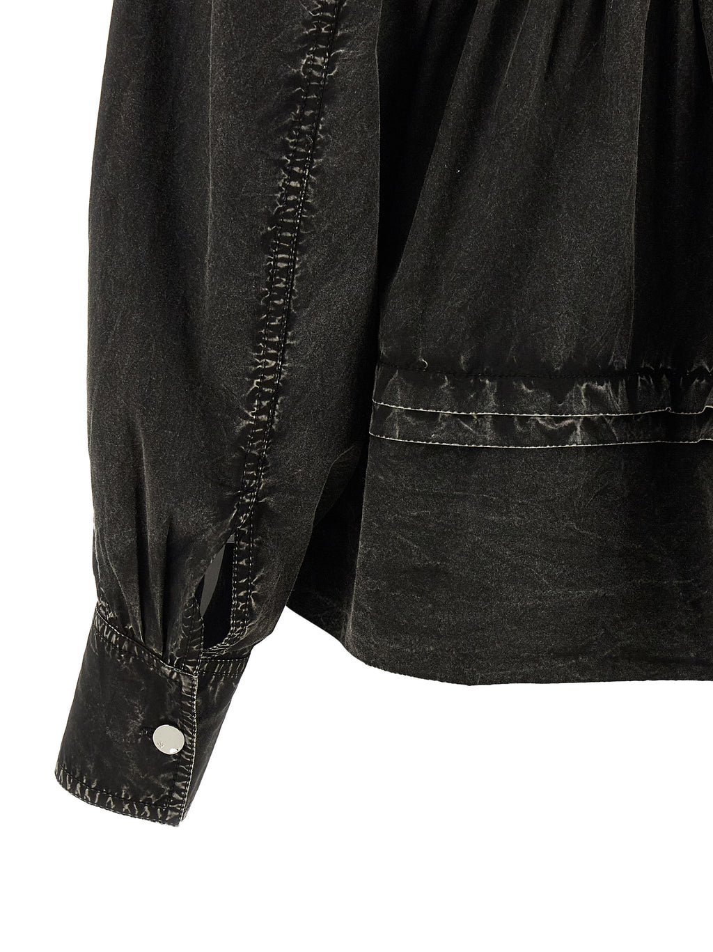 Black Organic Cotton Blouse