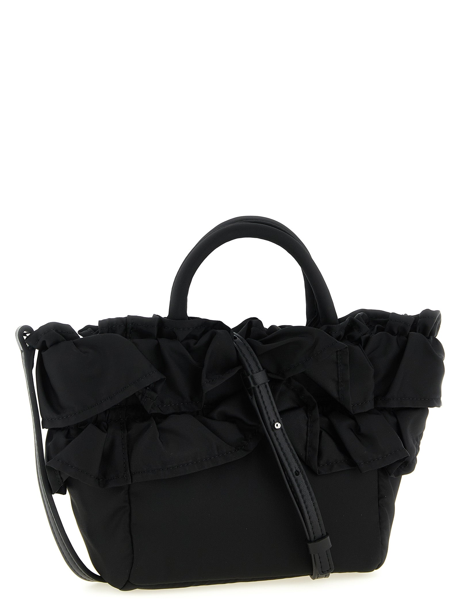 Black Nylon Handbag