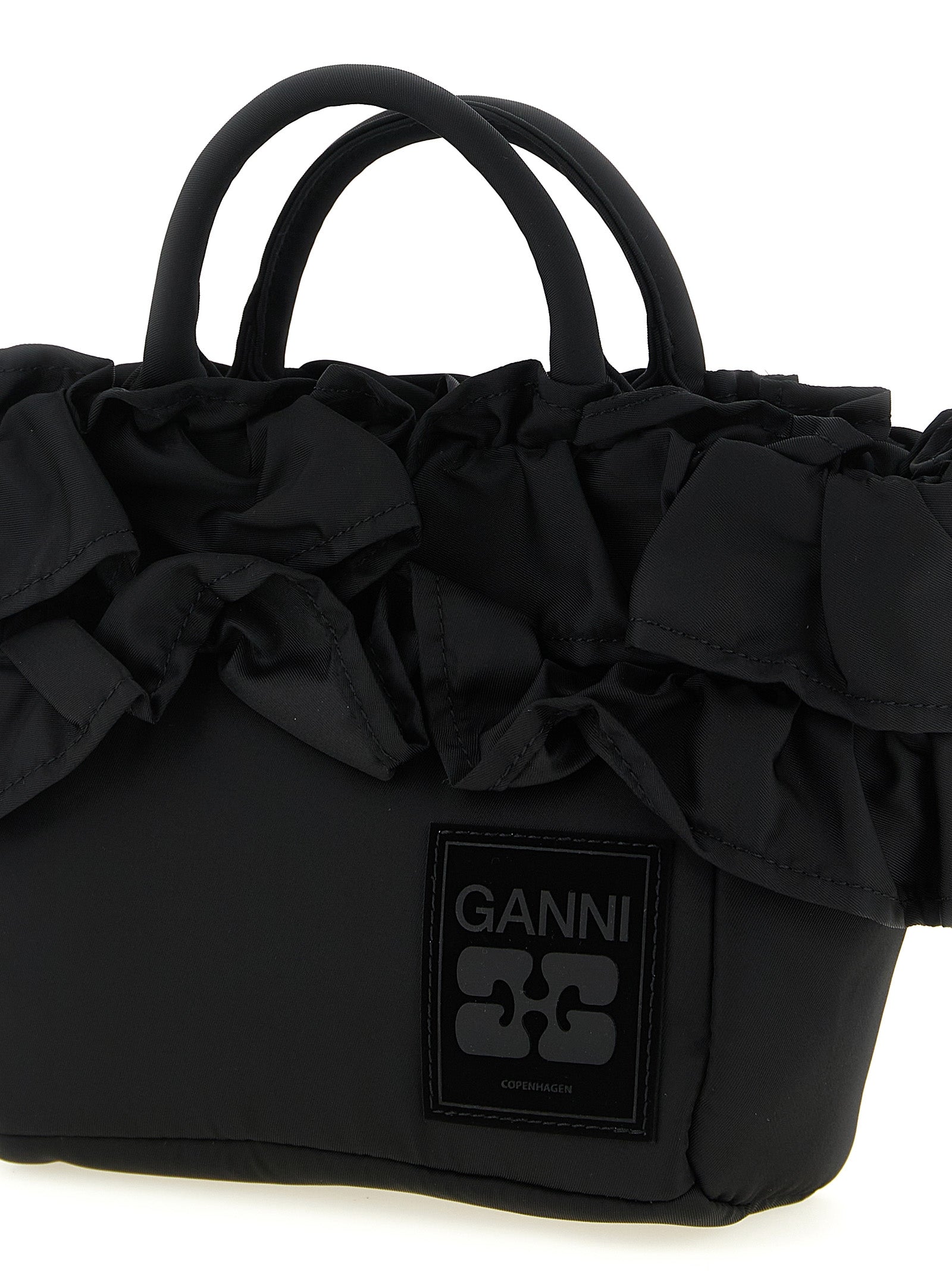 Black Nylon Handbag