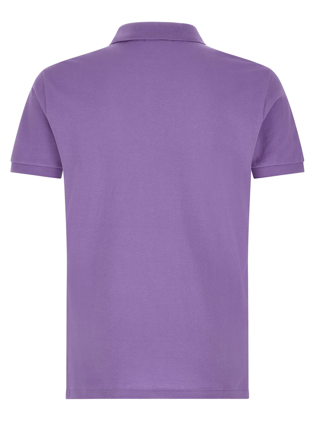 Purple Cotton Polo Shirt