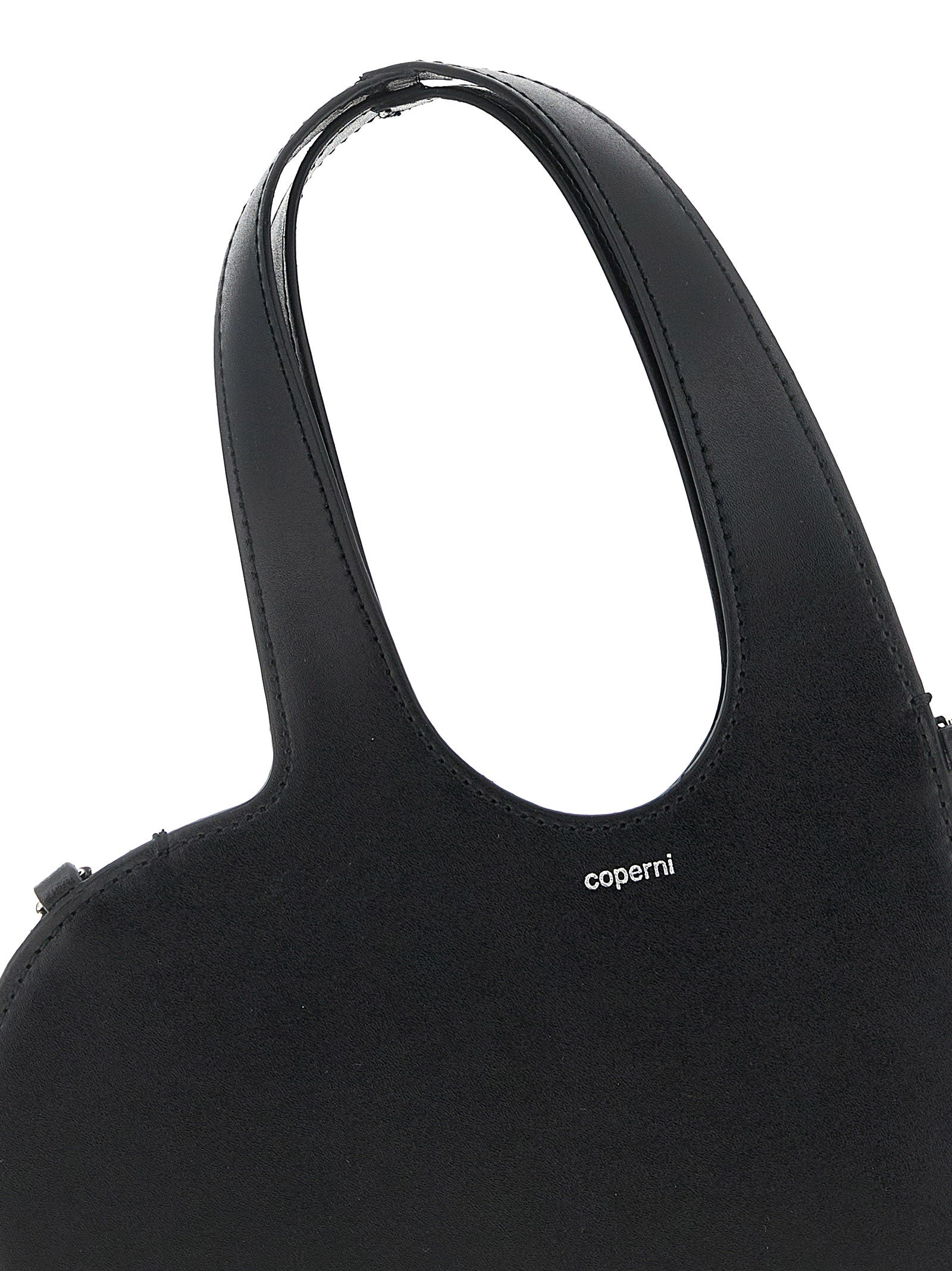 Black Cowhide Handbag