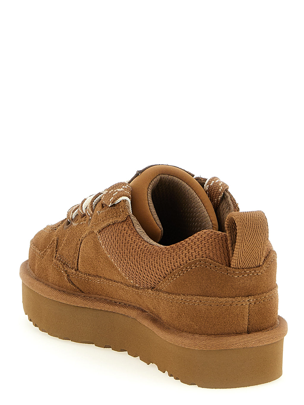 Brown Leather Sneakers