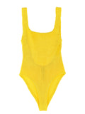 Bicolor Polyamide One-Piece Swimsuit