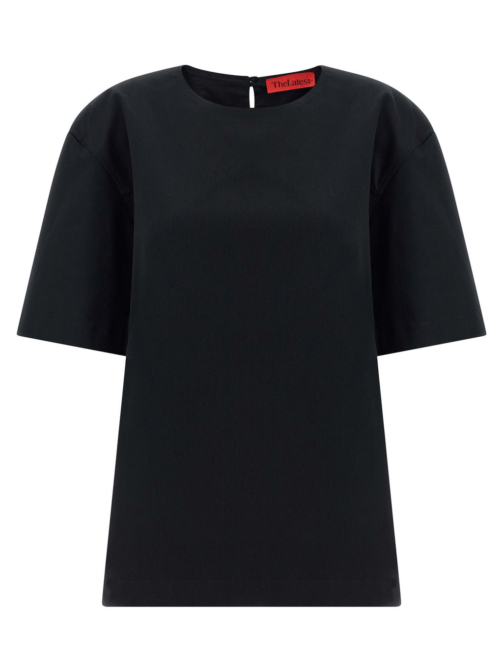 Black Cotton T-Shirt