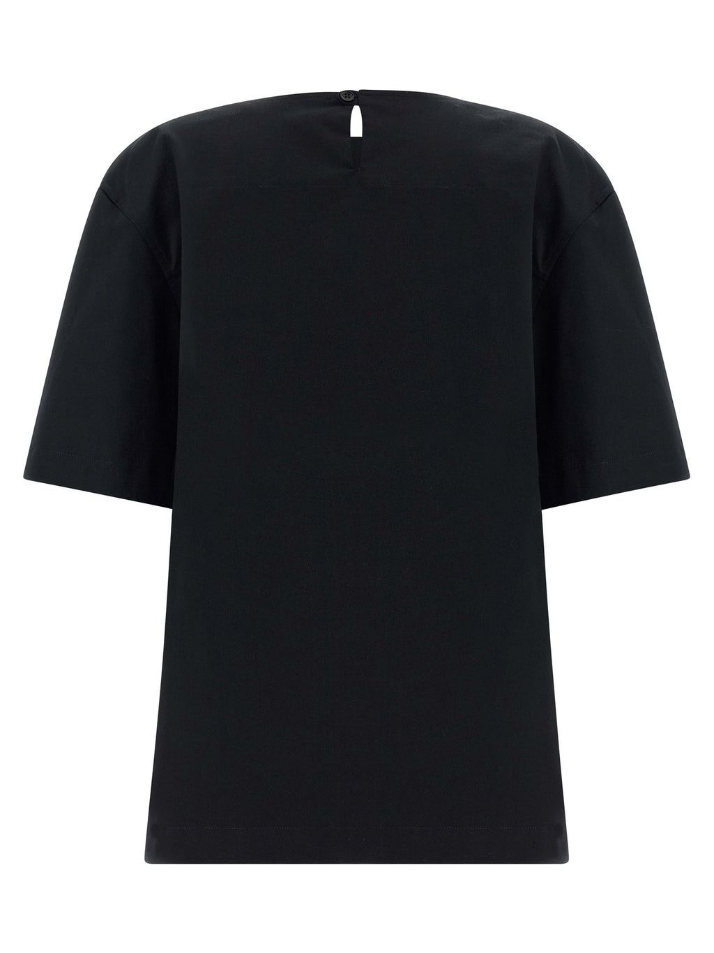 Black Cotton T-Shirt