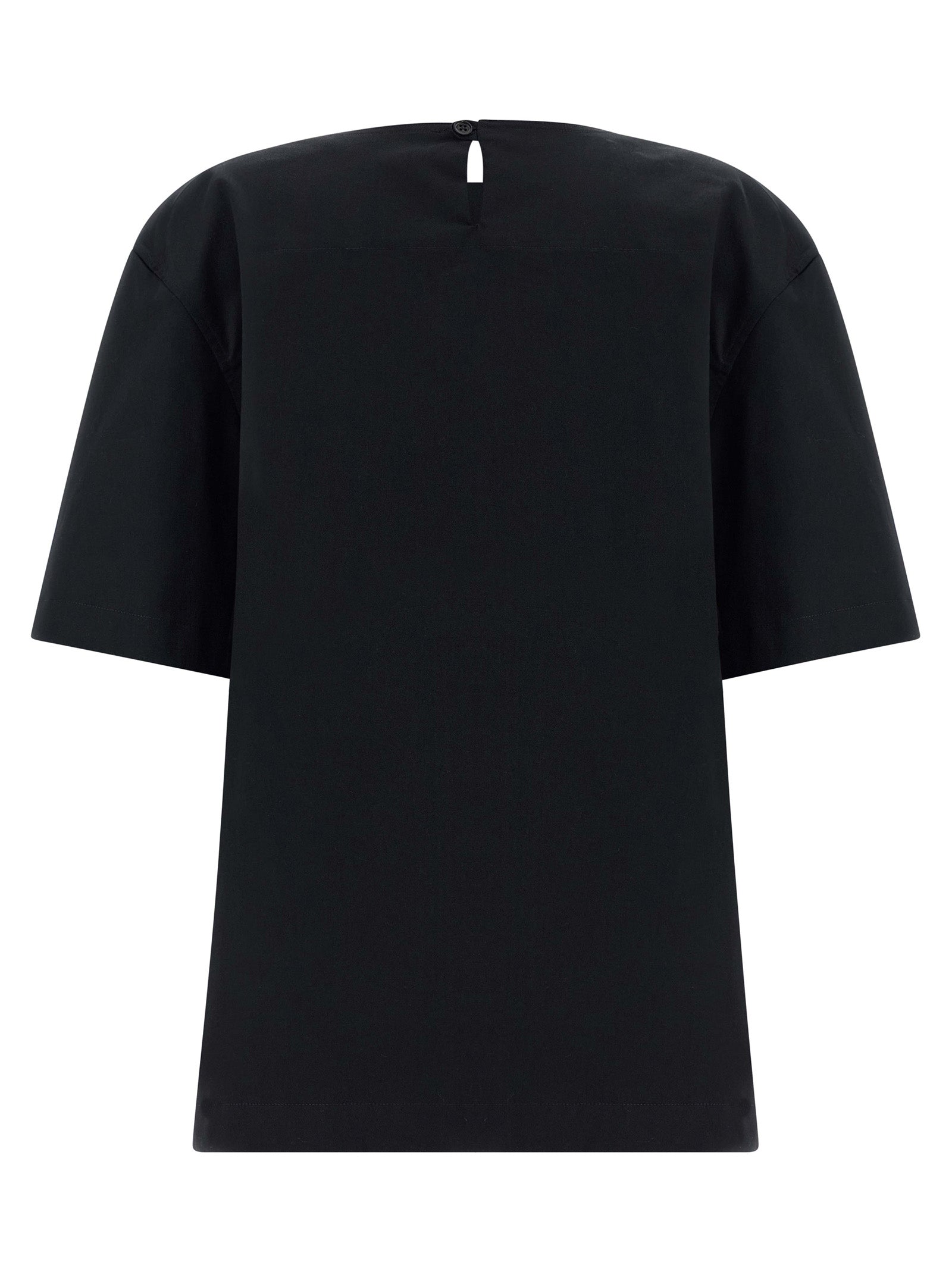 Black Cotton T-Shirt