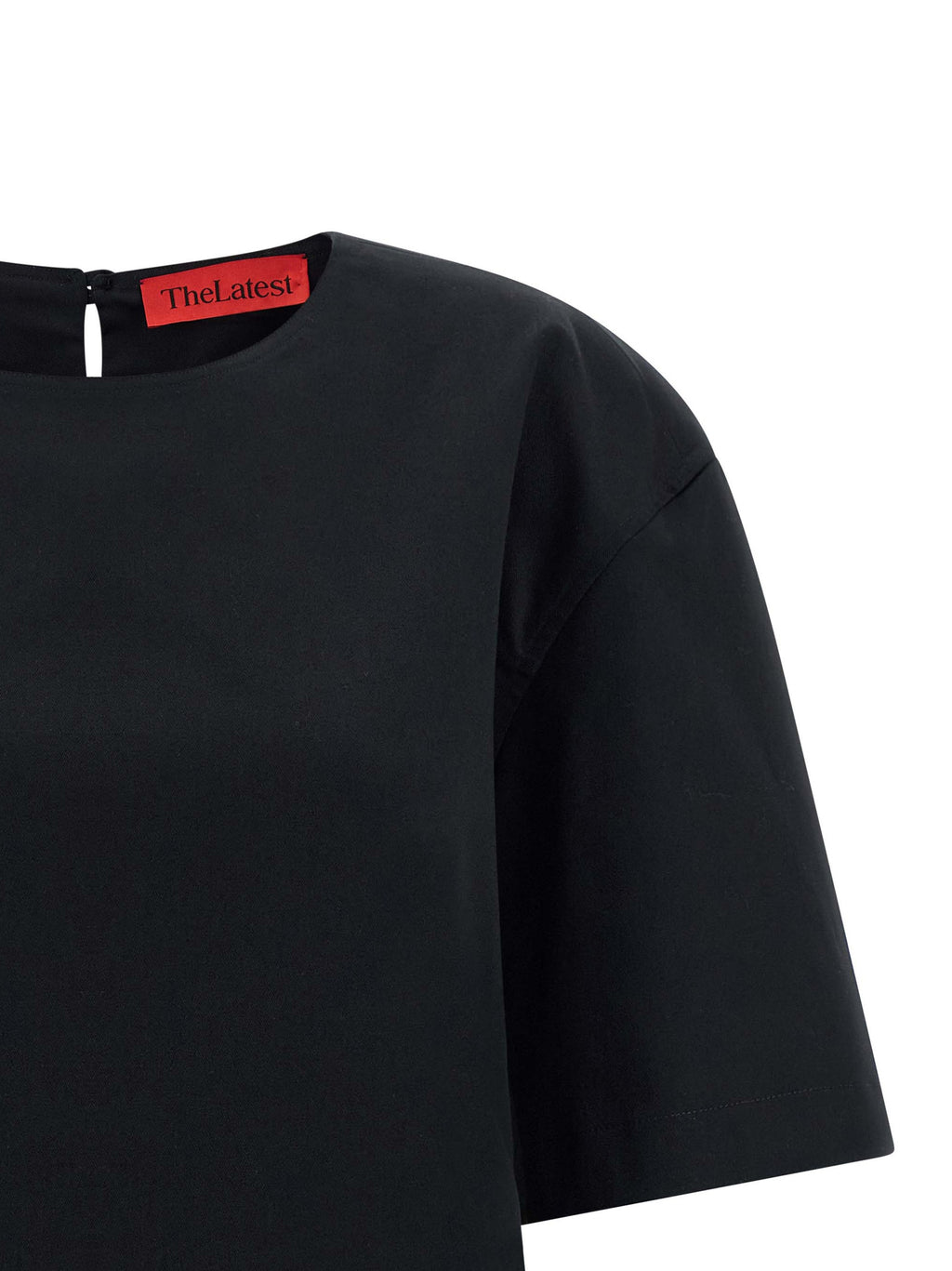 Black Cotton T-Shirt