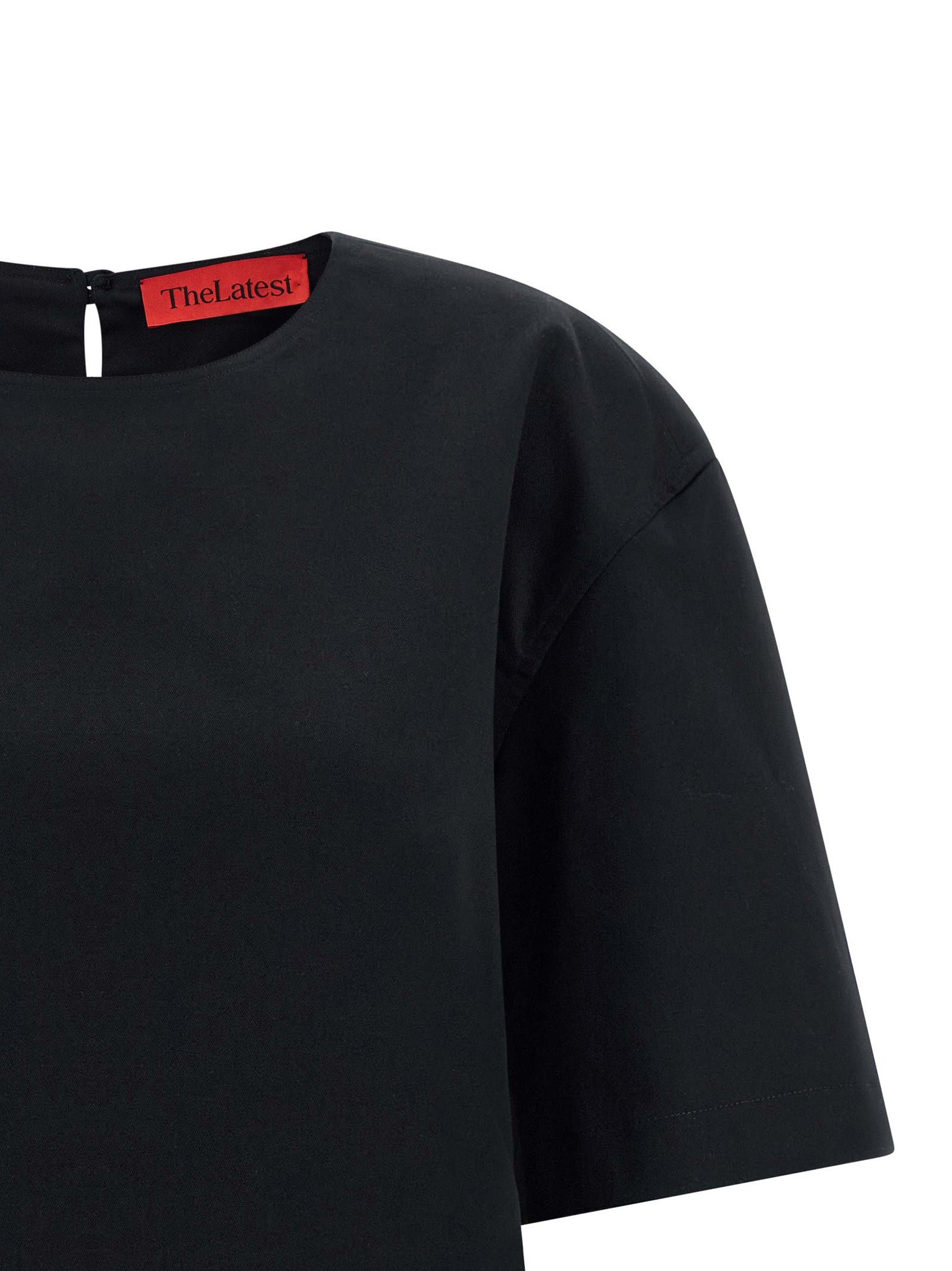 Black Cotton T-Shirt