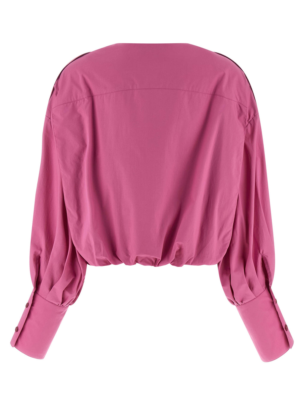 Fuchsia Cotton Blouse