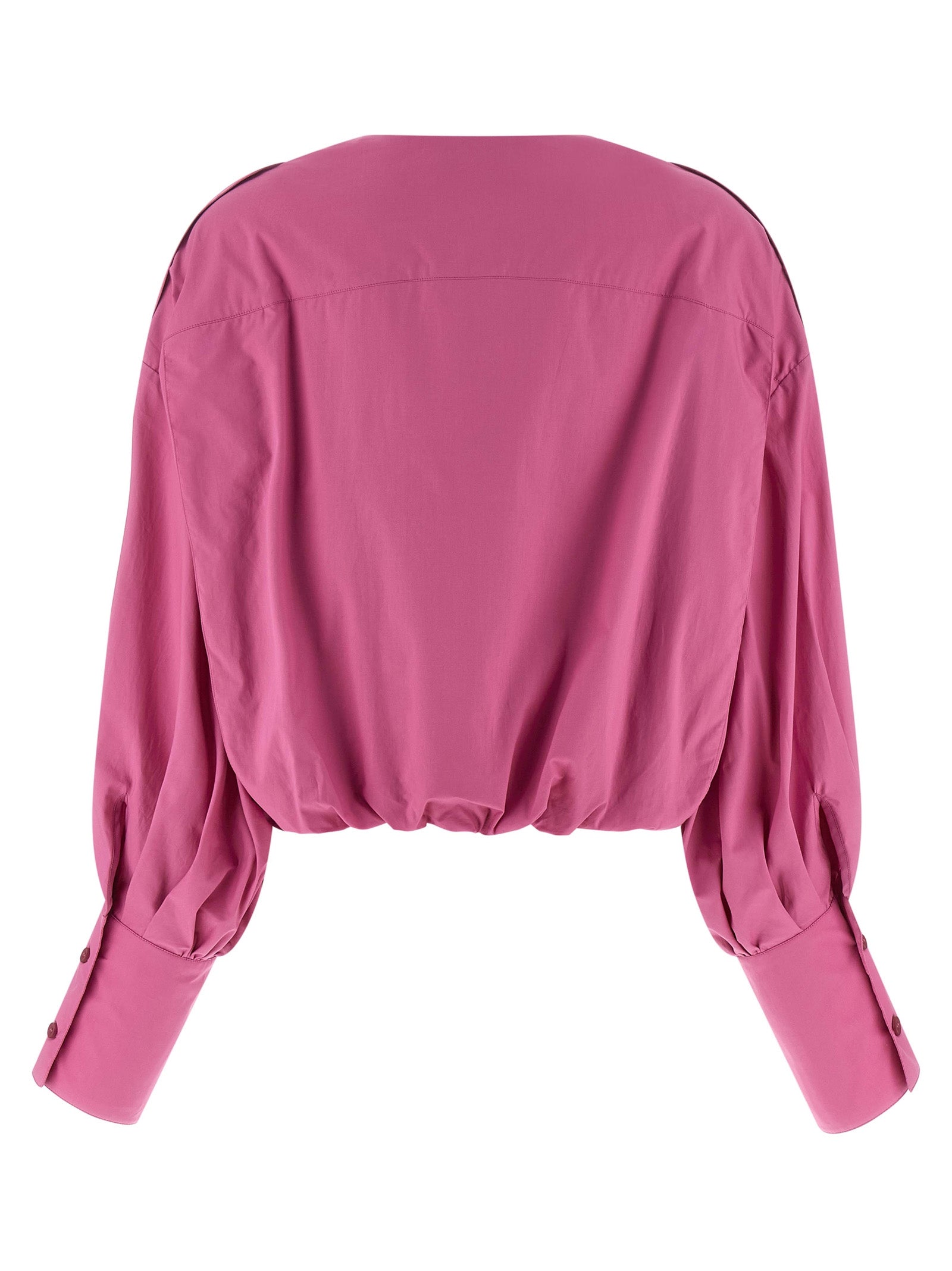 Fuchsia Cotton Blouse
