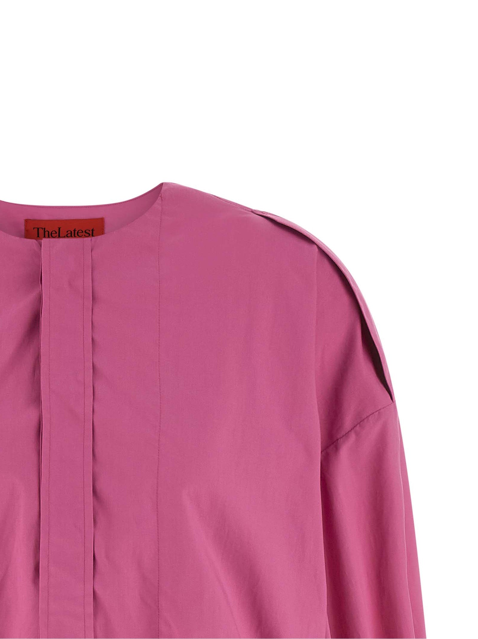 Fuchsia Cotton Blouse