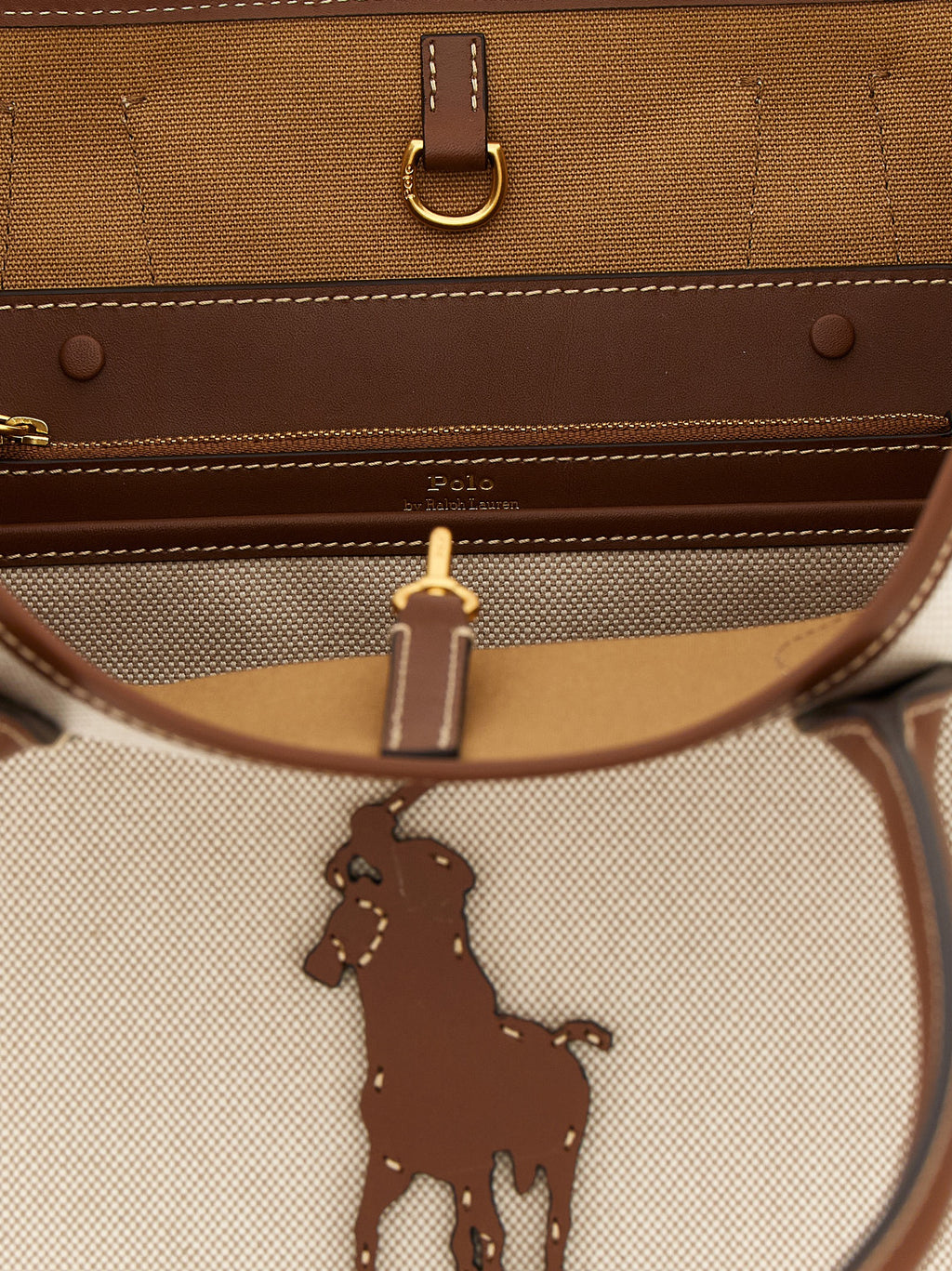 Brown Cotton Tote Bag